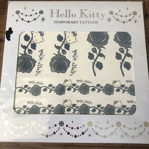 HELLO KITTY-NWT Temporary Tattoos